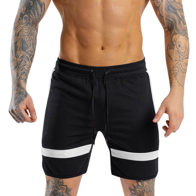 

Gobestart Mens Shorts Sports Running Hip Hop Trousers Casual Sports Cropped Pant