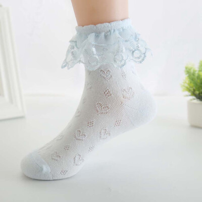 

Children Socks Summer Lace Socks Mesh Breathable Baby Socks Girls Socks