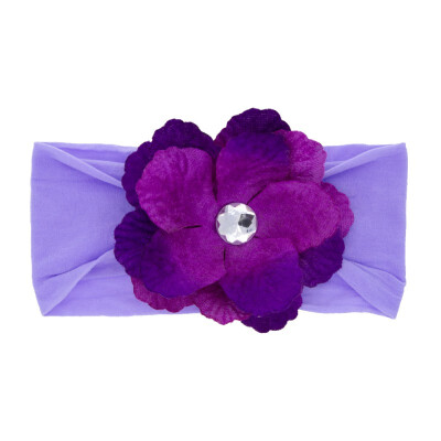 

Turban Knotted Baby Hair Accessories Newborn Baby Headwear Toddler Children Hairband Party Gift Flower Baby Headband