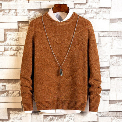 

Toponeto Mens New Autumn Winter Casual Long Sleeve Knitting Sweaters Tops Blouse