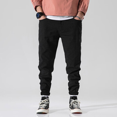 

Gobestart Mens New Fashion Casual Outdoor Pocket Beach Solid Trousers Long Pants