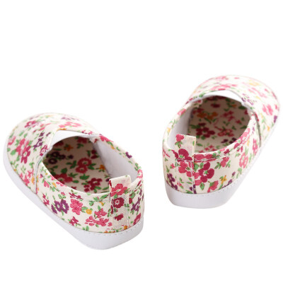 

Newborn Baby Girl shoes Canvas Print First Walkers Soft Sole Infant Toddler Girl Princes Shoes