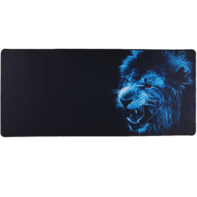 

Spirit snake game mouse pad large computer desk pad thickening desk keyboard pad precision wrapping slip non-slip washable P34 male lion