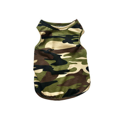 

Pet Dog Clothes Dog Vest Camouflage Clothing Coat Soft dog Shirt Yorkies Chihuahua Clothes T-shirt For dogs Cat Clothing