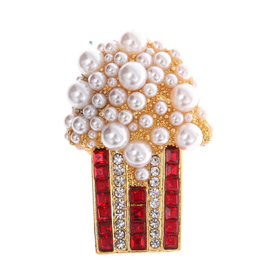 

Colorful Letters of Alphabet Fashion Enamel&Simulated Pearl Brooch Pins for Women or Girls