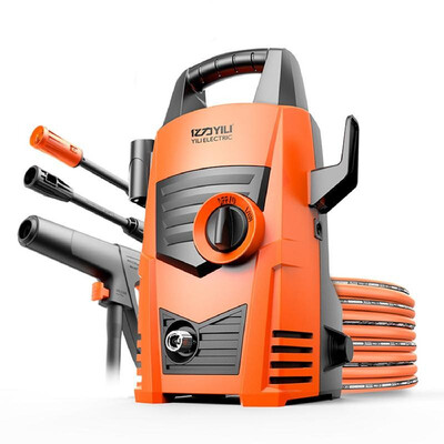 

1200W Electric Pressure Washer 90Bar 5LMin High Pressure Washer Portable Car Washer with Quick-Connect Hose Bike Motorcycle Clean