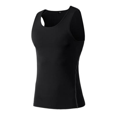 

Summer Quick Dry Mens Compression Tights Tank Top Fitness Sleeveless Vest Man Tops