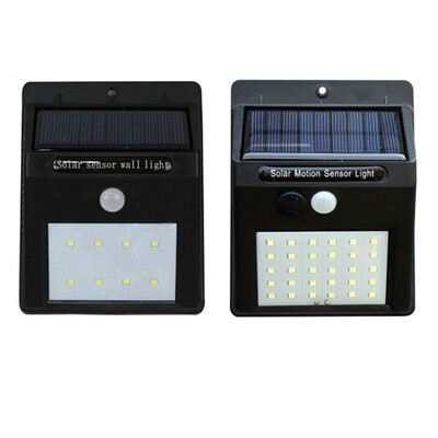 

8 LED30 LED Solar Power PIR Motion Sensor Wall Light Outdoor Waterproof Energy Saving Yard Path Home Garden Security Lamp