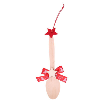 

Christmas Decorations Wooden KnifeForkSpoon Pendant Xmas Tree Decoartive Hanging Ornament