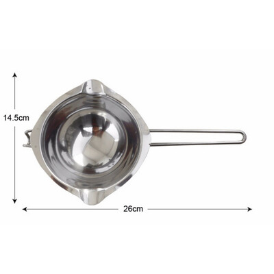 

1pc Stainless steel chocolate melting pot Yellow butter melting bowl Water heater plate Pastry Baking Tools