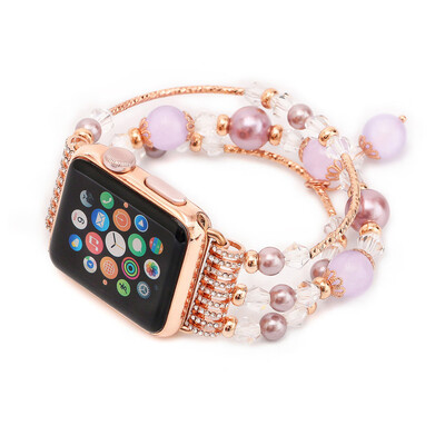 

〖Follure〗Fashion Sports Beaded Bracelet Strap Band For Apple Watch Series 21 38mm A