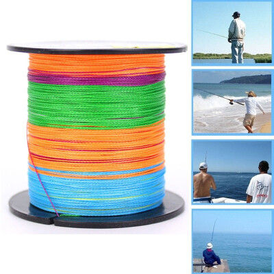 

4 Strands Braided Fishing Line Abrasion Resistant Superline Zero Stretch&Low Memory Extra Thin Diameter