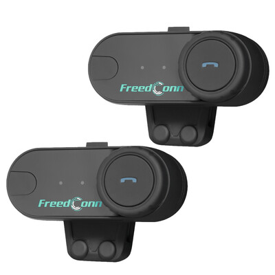 

Freedconn T-COM VB Twin Pack Bluetooth Helmet Intercom Headset 800M Range Hands-free Interphone Support FM Radio for Motorcyclists