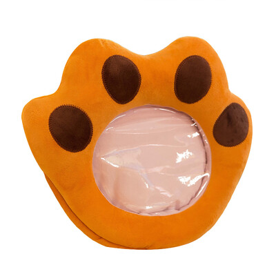 

Tailored Cartoon Transparent Plush Warm Hand Filling Doll Holiday Girl Child Gift Toys