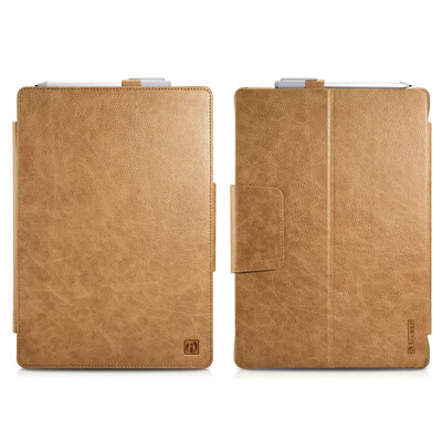 

Luxury PU Leather For Microsoft Surface Pro 4 Flip Stand Cover Smart Case Stand for Surface pro4 foldable Laptop Holder case