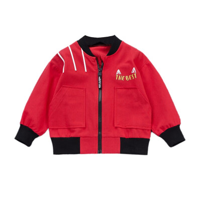 

jacket for boys Baby Boy Clothes Coat Cartoon Letters Print Casual Zipper Sweatshirt Kids Outerwear Childrens jacket Tops