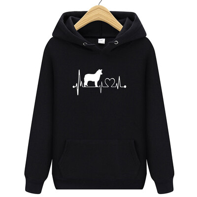 

Tailored Women Long Sleeve Print Loose Hooded Sweatshirt Automn&Winter Blouse Lady Tops