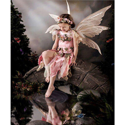 

Gobestart 5D Embroidery Paintings Rhinestone Pasted DIY Diamond Painting Cross Sti