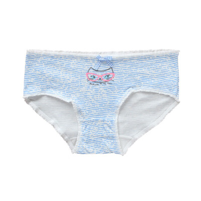 

9-20Years Teenage Briefs Cotton Soft Panties for Girls Puberty Girl Cute Underpanties Female Print Underwear