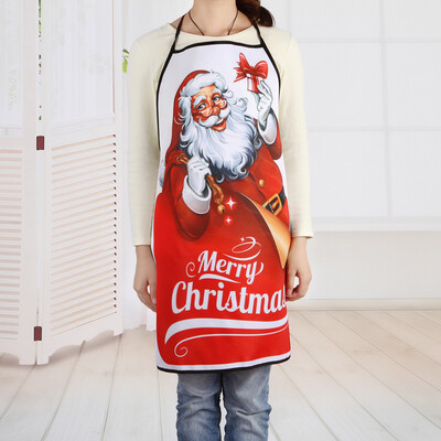 

Tailored Christmas Decoration Waterproof Apron Christmas Dinner Party Apron