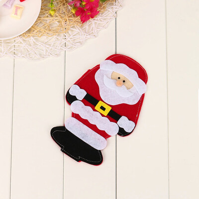 

Tailored Santa Claus Placemat Table Runner Mat Cutlery Holder Dinner Cutlery Bags
