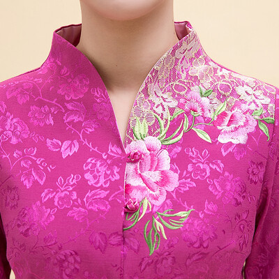 

YUANXIUGE Tang Womens Blouse 10598