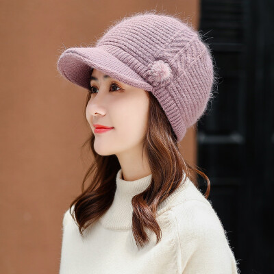 

Tailored Women Winter Warm Floral Cap Scarf Beret Baggy Knit Crochet Beanie Hat Ski Cap