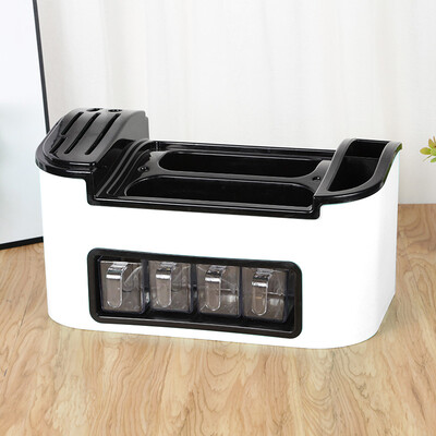 

Gobestart Multi-function Kitchen Storage Rack Organizer Spice Home Seasoning Box Tools