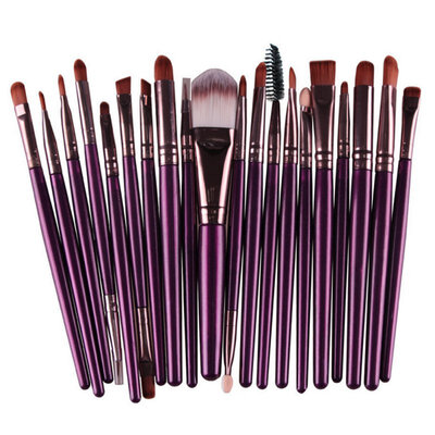 

20pcs Eyeshadow Lip Make Up Brushes Set Professional Powder Eyeliner Brush Tool WD3