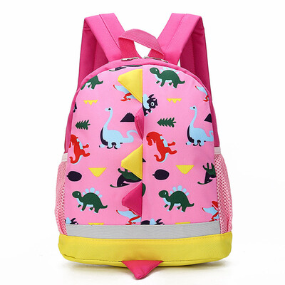 

Cute Backpack Kid Cartoon Dinosaur Kids Pack Kindergarten Kids Preschool Bags 3-6 Years Boy&Girl SchoolbagRD