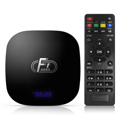

A95X F1 Android 81 TV Box Amlogic S905W Smart TV Set Top Box Remote Control Quad Core UHD 4K VP9 H265 1GB 8GB 24G WiFi 100M