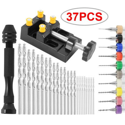 

37pcs set Dowel Jig Hole Puncher Drilling Fixture Doweling Hole Saw Tools fits 4-14 mm Drill Bits Wood Drilling Woodworking Tools