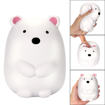 

YIWULA12cm Jumbo Squishy Cute Polar Bear Cream Scented Squishies Slow Rising Charm Toy