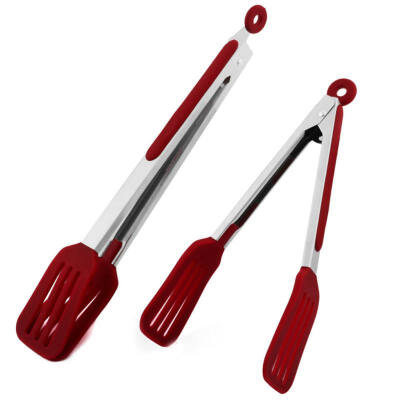 

Non-slip Silicone Bread Food Tongs For Baking Anti Heat Clip Tong Pastry Clamp BBQ Tongs Cooking Tools Kitchen Utensil