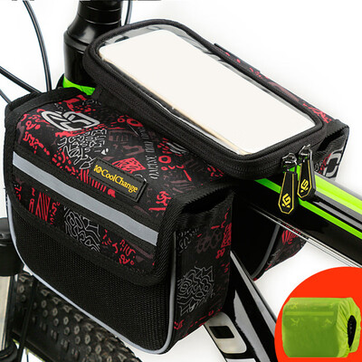 

Bicycle Touchscreen Phone Holder Frame Bag Pannier Tube Case Pouch Cycling Bike