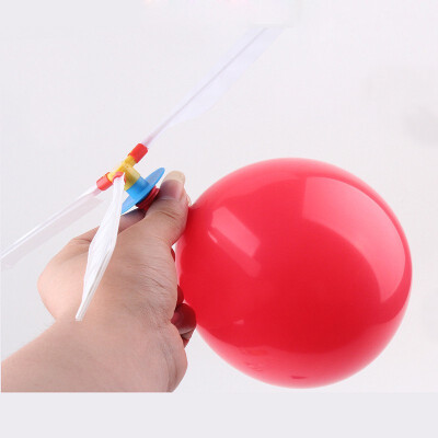 

Balloon Airplane Helicopter Flying Toy Traditional Classic For Kids Child Party Bag Filler Outdoors Random Color