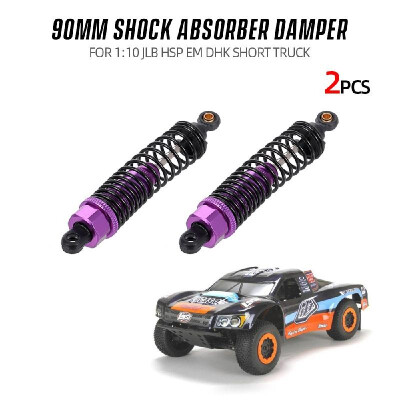 

4pcs Shock Absorber Damper 90mm RC Car Parts for 110 JLB HSP EM DHK HPI RC Car Short Truck