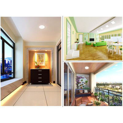 

〖Follure〗81 LED Body Sensor Panel Lights For Corridor Aisle Underground Garage Balcony