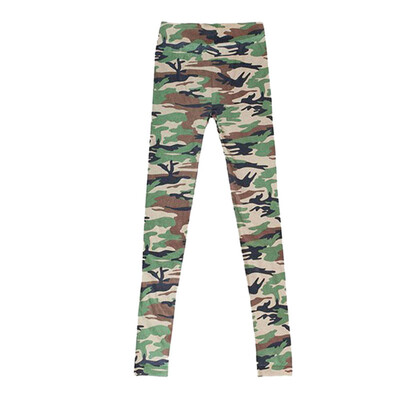 

Unique Lady Camouflage Trouser Army Leggings Pants Stretch Graffiti Style