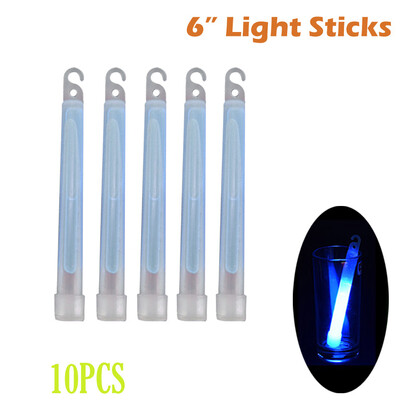

〖Follure〗10PCs Colorful Glow Sticks 6 Inch Light Sticks Party Favors for Kids Adults
