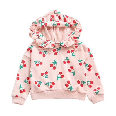 

Baby Girls Sweatshirts Autumn Spring Child Hoodies Cartoon Long Sleeves Sweatshirts kids T-shirt clothes