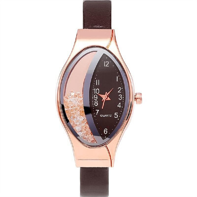 

Serpentine Belt with Diamond Stylish Ladies Watch Flowing Diamonds Watches for Women