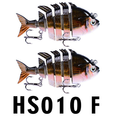 

2PCS Swimbait Lure Hook Artificial Fishing Tackles Artificial Hard Baits