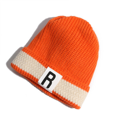 

Hat womens autumn&winter net red with knitted hat cloth protective ear warm hair hat student couple hat male tide