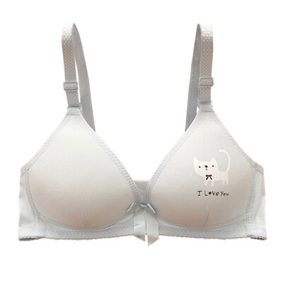 

Girls Sports Bra Kids Cotton Teenage Underwear Young Girl Training Bra Sports Student Thin Cup Children Bra 14-23Y