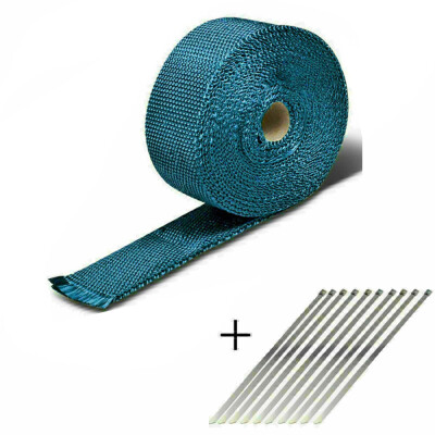 

Car Motorcycle Shield Exhaust Pipe Bandage Thermal Wrap Insulation Tape With Tie