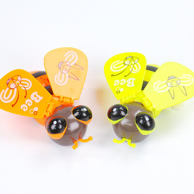 

YIWULAClockwork Funny Toy Cartoon bee Clockwork Car Educational Toys