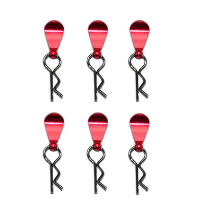 

Tailored 6Pcs Set Body Clips Aluminium Mount For 110 To 118 Models RC Car