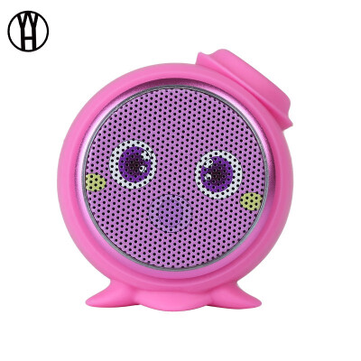 

WH NO6 Mini Cute Animal Bluetooth Speaker Outdoor Music Player Stero Loundspeakers with Magnetic suction function With Mic