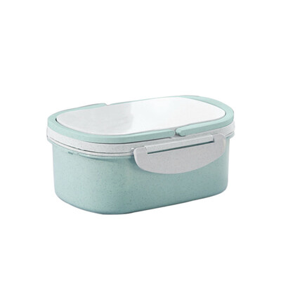 

Double Layer Wheat Straw Large Capacity Bento Lunch Box Food Storage Container